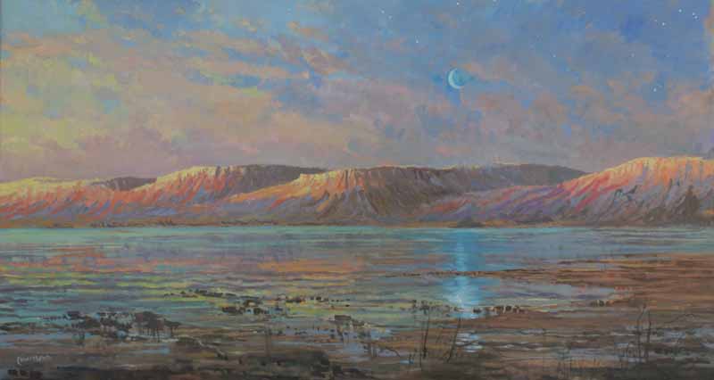 Sunrise, the Dead Sea