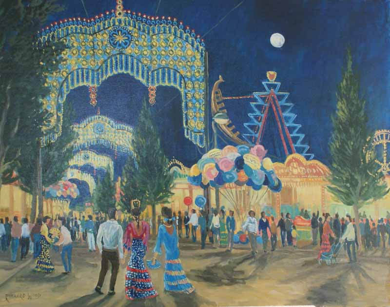 Evening at the Feria