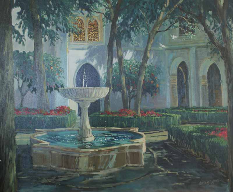 Foutain ,the Orange court ,Alhambra