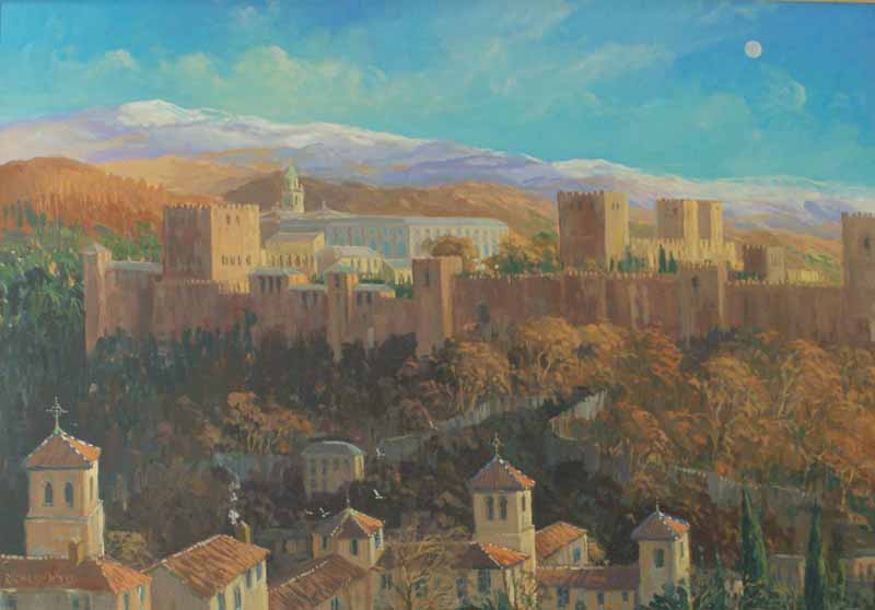 Alhambra, Winter view